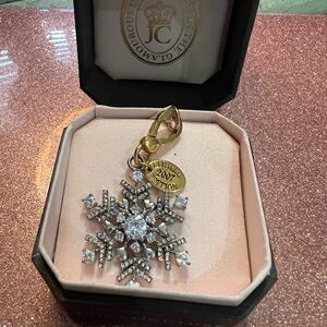 Juicy Couture Slowflake Charm; Limited Edition 2007